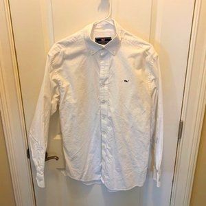 Vineyard Vines White Button Down Shirt